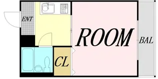 アベニール京橋【4階】の間取り