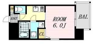 ブライトエビス【3階】の間取り