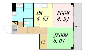 M’プラザ城東五番館【3階】の間取り