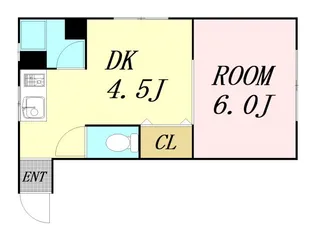 道頓堀プラザ【3階】の間取り