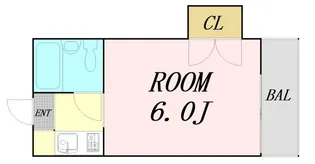 プラス九条【9階】の間取り