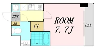 SERENiTE日本橋SUD【5階】の間取り