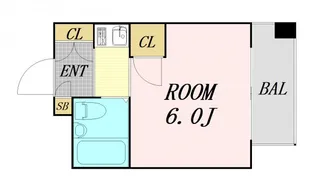 東天満下村ビル【7階】の間取り