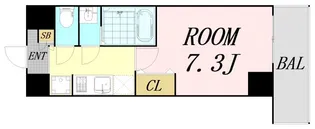 大阪府豊中市北桜塚2丁目【マンション】の間取り