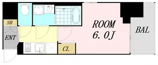 1Kの間取り画像