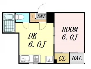サンライフ菅原【3階】の間取り