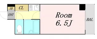 ロイヤルハイツ西淡路パート2【7階】の間取り