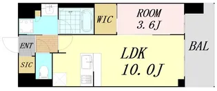 コンフォリア新大阪宮原Q【12階】の間取り