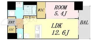 スプランディッド新大阪VII【11階】の間取り