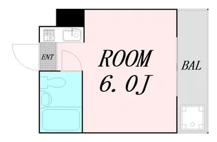 サンハイツ江坂【2階】の間取り