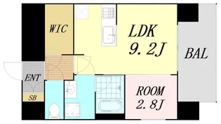 エル・セレーノ新大阪北【7階】の間取り