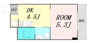 ハイツASK【2階】の間取り