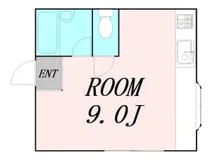 大阪府大阪市東成区神路1丁目【マンション】の間取り