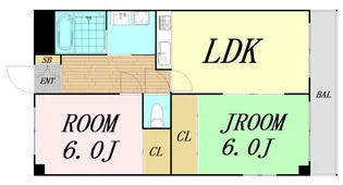 M’プラザ城東弐番館【8階】の間取り