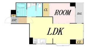 白百合グランドシャトー【3階】の間取り