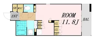 Galileo Sinmachi【2階】の間取り