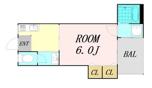 ユニークハイツ【4階】の間取り