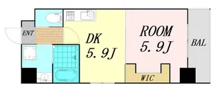 大阪府吹田市江の木町【マンション】の間取り