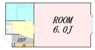 ベストレジデンス天六【4階】の間取り