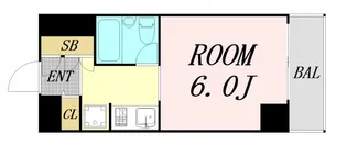 スペランツア出雲天満橋【2階】の間取り