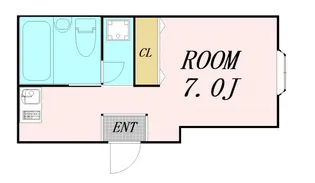 プレアール豊崎【1階】の間取り