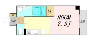 ソレアード昼ヶ丘【7階】の間取り
