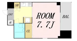 大阪府大阪市北区天神橋3丁目【マンション】の間取り