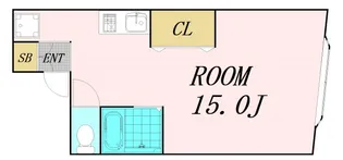井上ビル【5階】の間取り