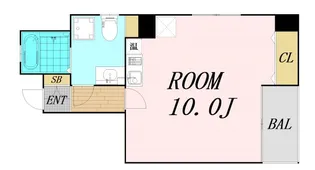 大阪府大阪市西区土佐堀2丁目【マンション】の間取り