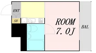 リアライズ神崎川駅前【7階】の間取り