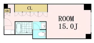 メゾン淀川【9階】の間取り
