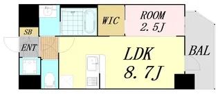 セレニテ新大阪グランデ ミリュー【3階】の間取り