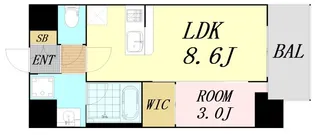 セレニテ新大阪グランデ シュッド【12階】の間取り
