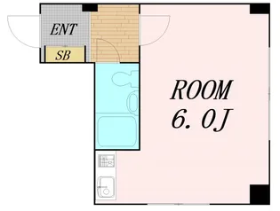 クライス新町【6階】の間取り