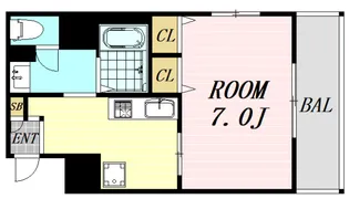 第13関根マンション【9階】の間取り