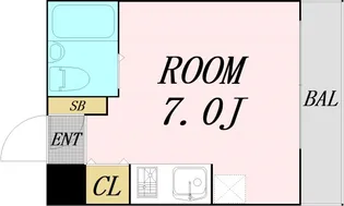 プレアール吹田泉町2【2階】の間取り