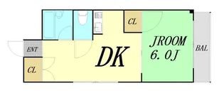 メゾン・ド・上新庄【5階】の間取り