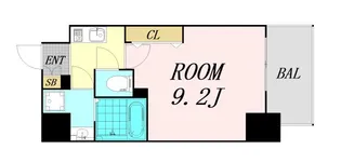 メインステージ心斎橋EAST【12階】の間取り