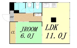 第二銭辰ビル【6階】の間取り
