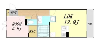 グランディール緑橋【1階】の間取り
