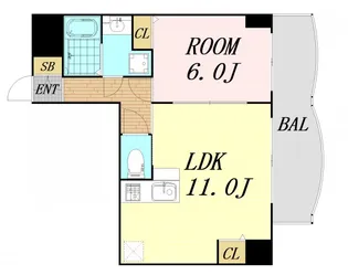 ノルデンハイム東三国3A棟【2階】の間取り