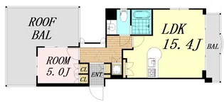 エデラカーサ【4階】の間取り