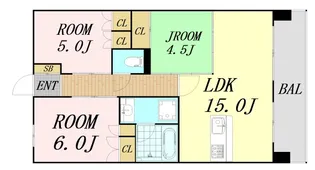 3LDKの間取り画像
