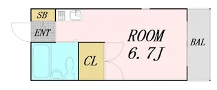 カルム泉【3階】の間取り
