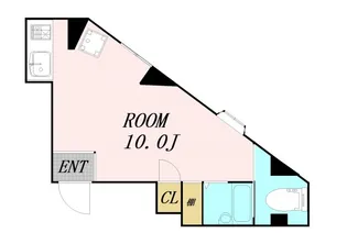 ドムス江坂【2階】の間取り
