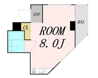 メゾン阿波座【3階】の間取り