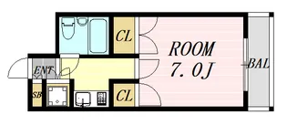 エクセレントコート【1階】の間取り