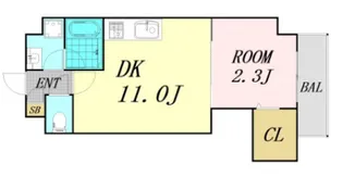 きーとすはうす【4階】の間取り