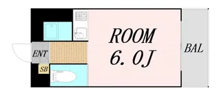 サンキャドマスMinami堀江【7階】の間取り