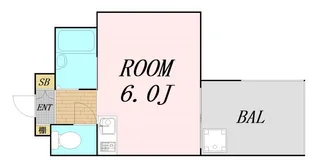 サンキャドマスMinami堀江【4階】の間取り